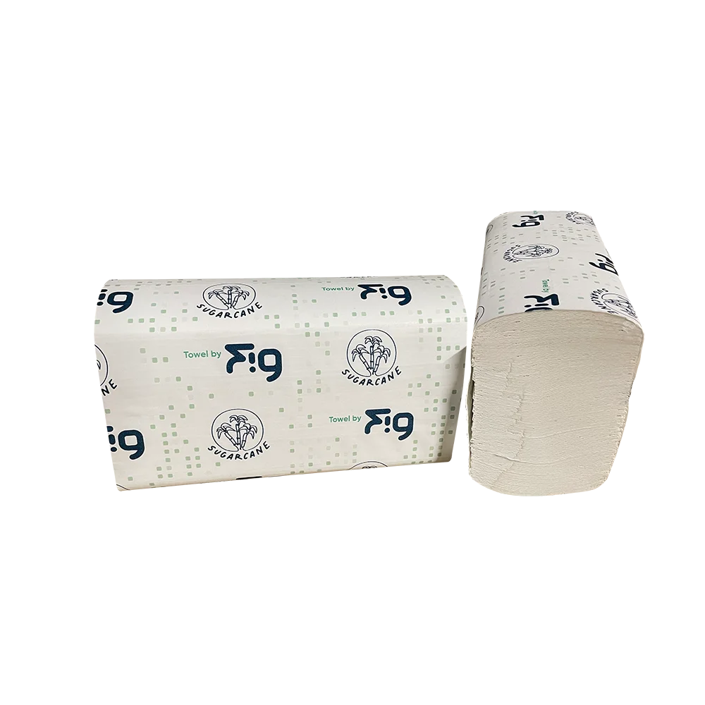 Sugarcane Z-Fold Hand Towels